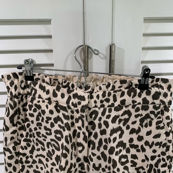 Leopard print cropped pants - Picture 2 of 11